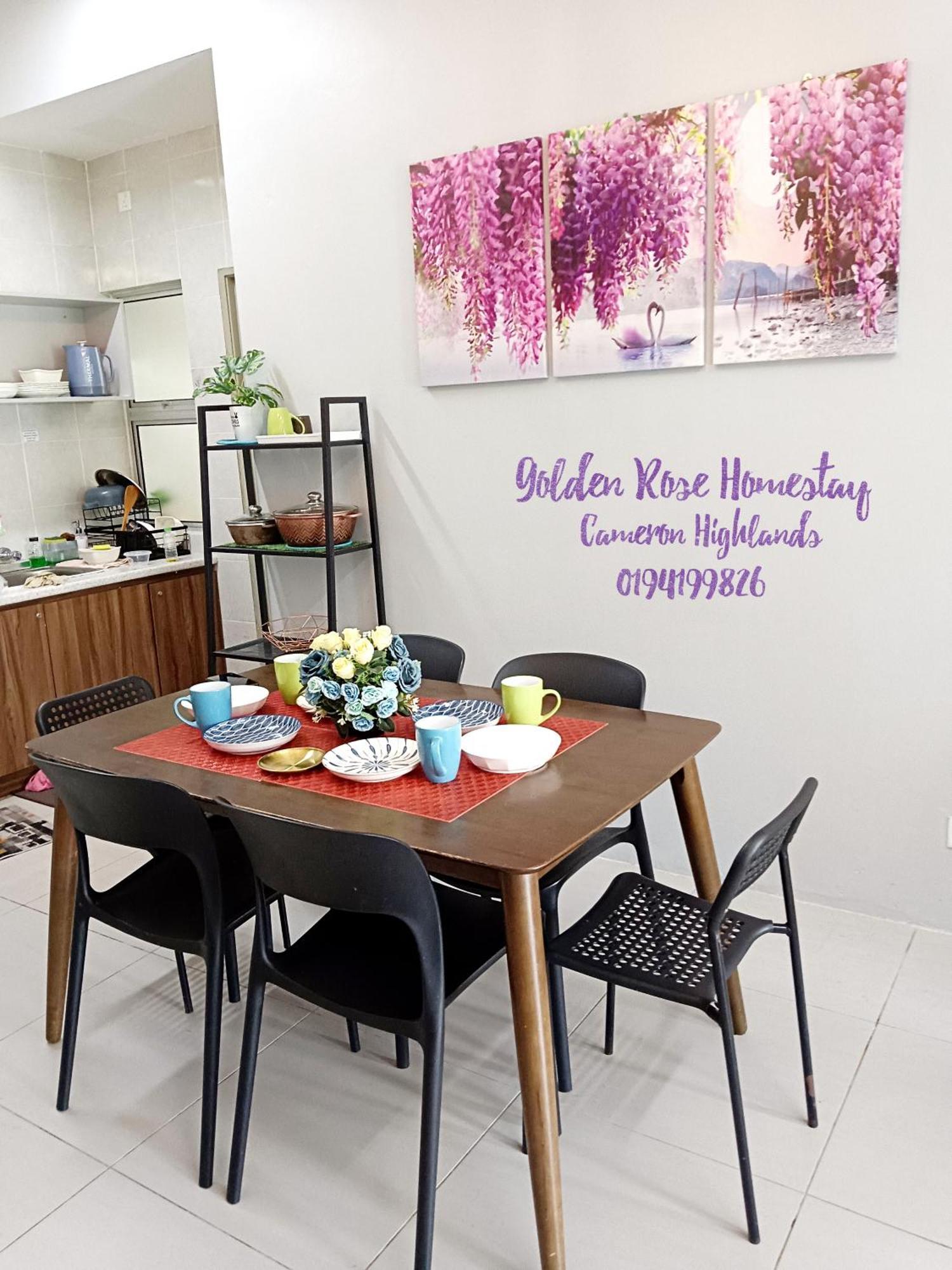Golden Rose Homestay Cameron Highlands Brinchang Exteriér fotografie